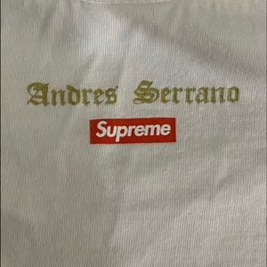 Andres Serrano Supreme tee